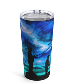 PrintifyArt titleDeRubeis 20oz Stainless Steel Tumbler