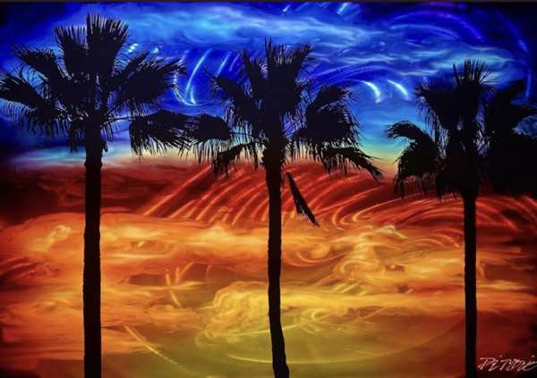 Chris DeRubeisArt titleTequila Sunrise 24X36