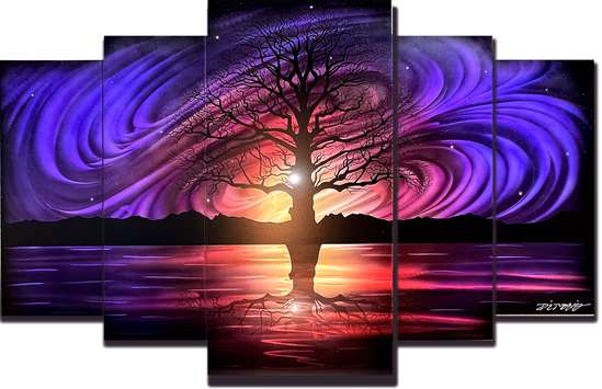 Ethereal Fusion Original 5 PANEL 44x72 - CD4291