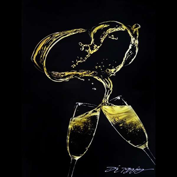 Chris DeRubeisArt titleChampagne Splash 16X12