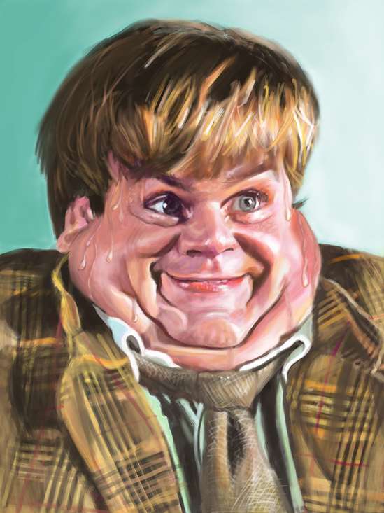 Kevin NealonArt titleChris Farley 50X40