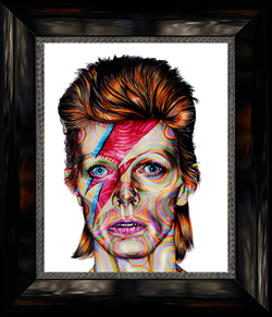 Joshua RomanArt titleDavid Bowie 20X16 <or> 28X24F